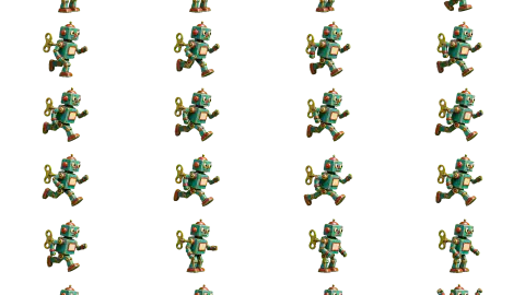 Wind Up Toy race-theme artwork