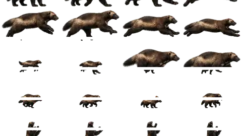Wolverine race-theme artwork
